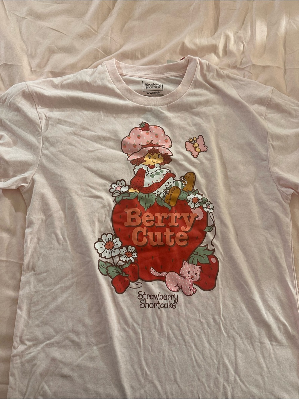 "Berry Cute" Pink Kids T-Shirt